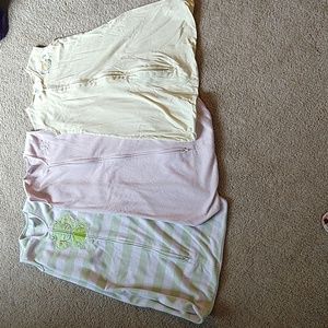 Lot of 3 Halo sleep sacks, med 16-24 lb